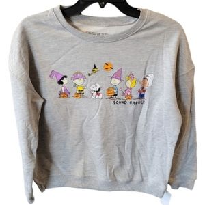 Peanuts squad ghouls Halloween sweatshirt